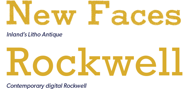 Litho Antique and Rockwell
